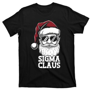 Sigma Claus Funny Christmas Santa Claus Sarcastic Joke T-Shirt