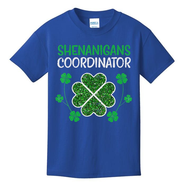 Shenanigans Coordinator Funny St Patricks Day Teacher Kids T-Shirt