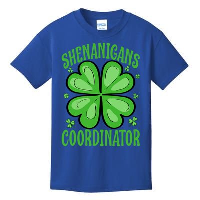 Shenanigans Coordinator Funny Teacher St Patrick's Day Gift Kids T-Shirt