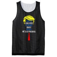 Super Callous Fragile Bigot Sexist HeS Atrocious Mesh Reversible Basketball Jersey Tank