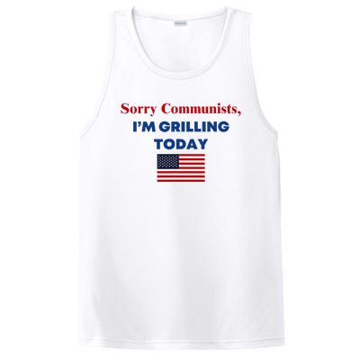 Sorry Communists Funny Grilling Day Design PosiCharge Competitor Tank