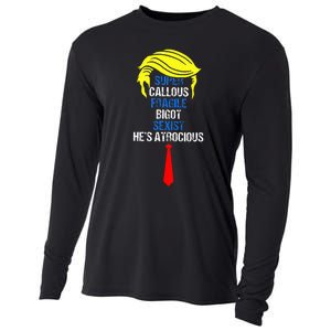 Super Callous Fragile Bigot Sexist HeS Atrocious Cooling Performance Long Sleeve Crew