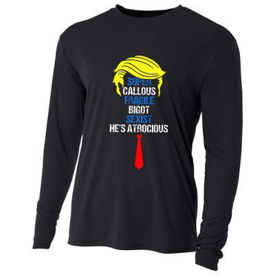 Super Callous Fragile Bigot Sexist HeS Atrocious Cooling Performance Long Sleeve Crew