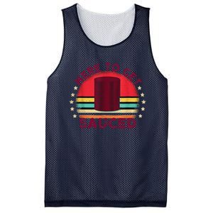 Sauced Cranberry Funny Thanksgiving Holiday Humor Gifts Mesh Reversible Basketball Jersey Tank