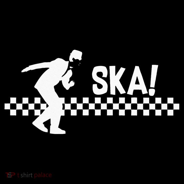 SKA Clothing For Men & Women Reggae Rocksteady Punk Music T-Shirt