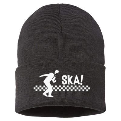 SKA Clothing For Men & Women Reggae Rocksteady Punk Music Sustainable Knit Beanie