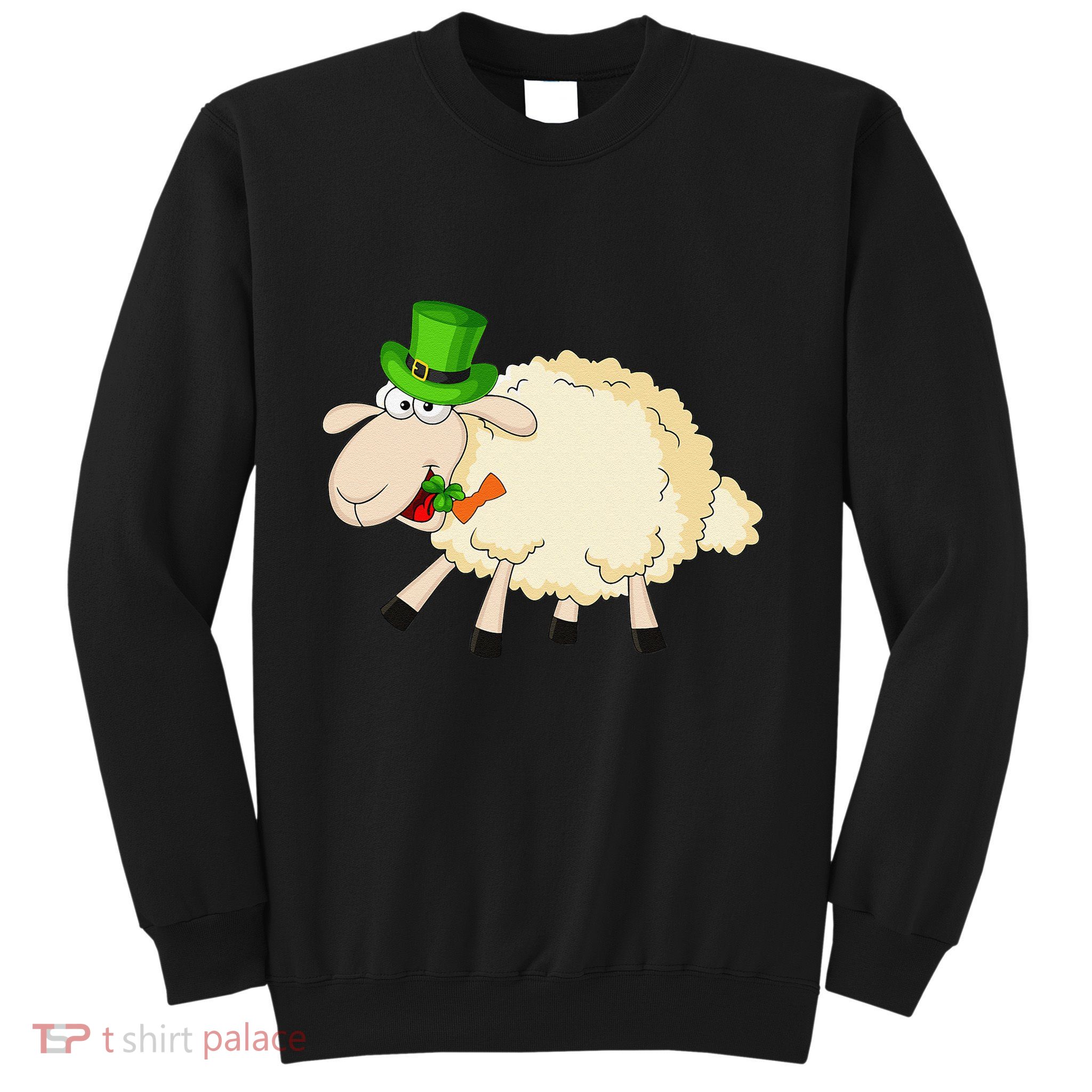 Sheep Celebrate Festival Of St. Patrick Green Gift Sweatshirt
