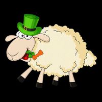 Sheep Celebrate Festival Of St. Patrick Green Gift Premium T-Shirt