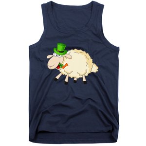 Sheep Celebrate Festival Of St. Patrick Green Gift Tank Top