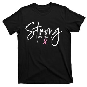 Strong Christian Faith Breast Cancer Survivor Awareness Month T-Shirt