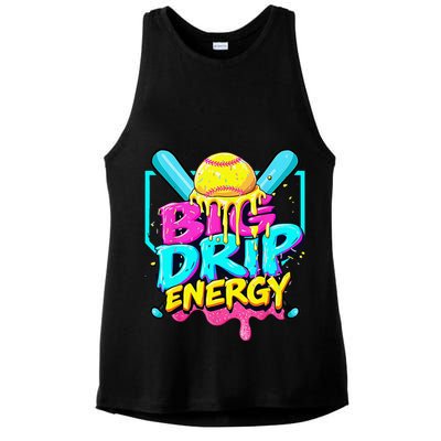 Softball Cute For Ice Cream Cute Softball Gift Ladies PosiCharge Tri-Blend Wicking Tank
