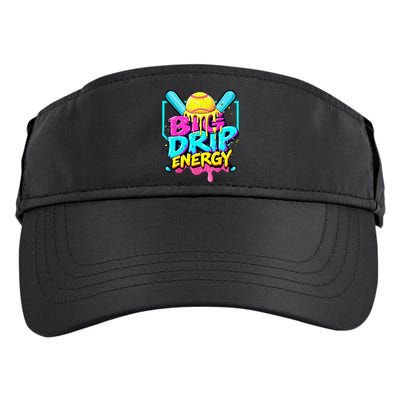 Softball Cute For Ice Cream Cute Softball Gift Adult Drive Performance Visor