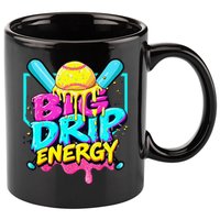 Softball Cute For Ice Cream Cute Softball Gift 11oz C Handle Ceramic Mug