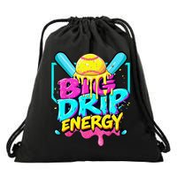 Softball Cute For Ice Cream Cute Softball Gift Drawstring Bag