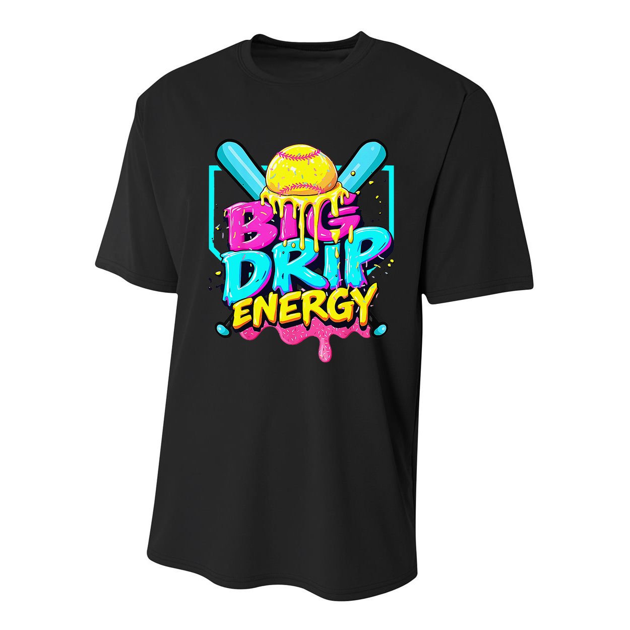 Softball Cute For Ice Cream Cute Softball Gift Youth Performance Sprint T-Shirt