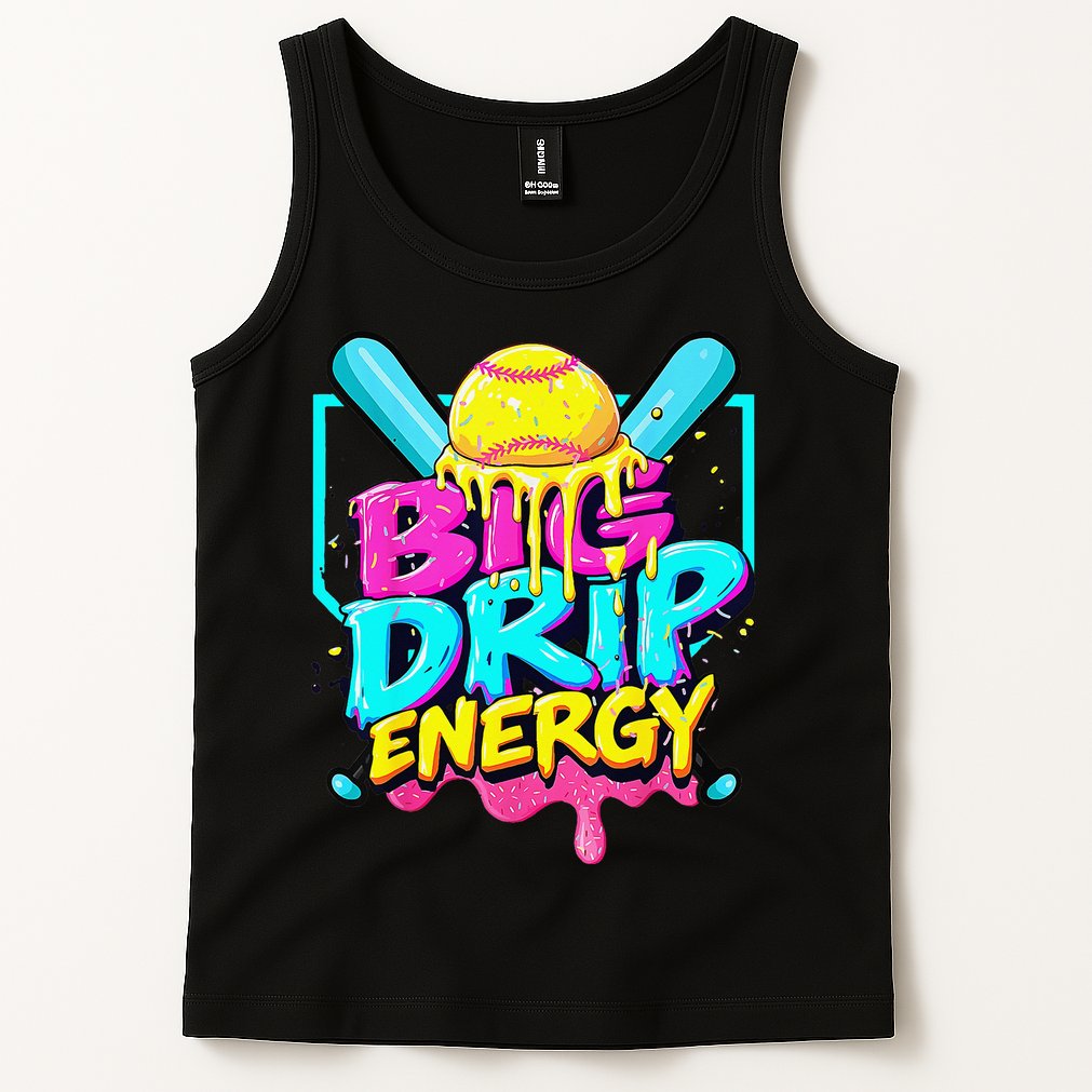 Softball Cute For Ice Cream Cute Softball Gift Tank Top