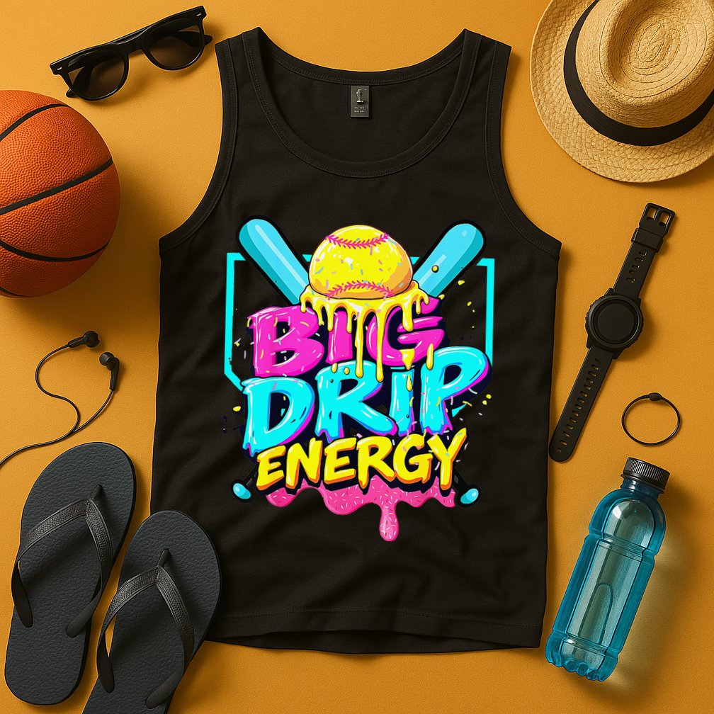Softball Cute For Ice Cream Cute Softball Gift Tank Top