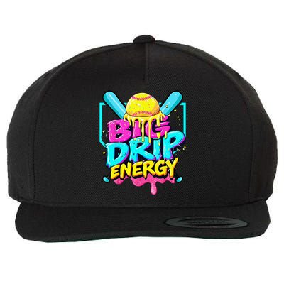 Softball Cute For Ice Cream Cute Softball Gift Wool Snapback Cap
