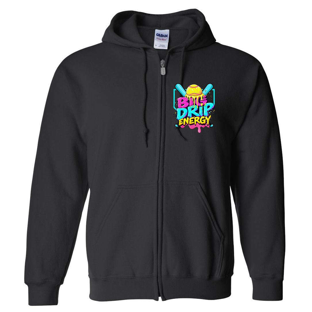 Softball Cute For Ice Cream Cute Softball Gift Full Zip Hoodie