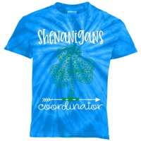 Shenanigans Coordinator Funny Teacher St Patrick's Day Great Gift Kids Tie-Dye T-Shirt