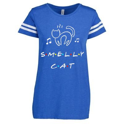 Smelly Cat Funny Quote Gift Enza Ladies Jersey Football T-Shirt