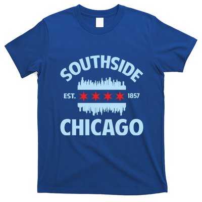 Southside Chicago Flag Skyline Great Gift T-Shirt