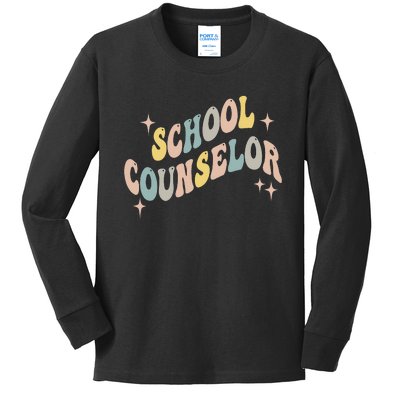 School Counselor For  Guidance Counselor Kids Long Sleeve Shirt