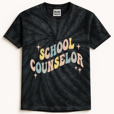 School Counselor For  Guidance Counselor Kids Tie-Dye T-Shirt