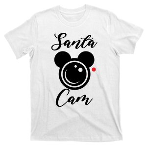 Santa Cam Funny Christmas Holiday Xmas Mice Mouse T-Shirt