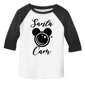 Santa Cam Funny Christmas Holiday Xmas Mice Mouse Toddler Fine Jersey T-Shirt