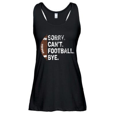 Sorry CanT Football Bye American Football Ladies Essential Flowy Tank