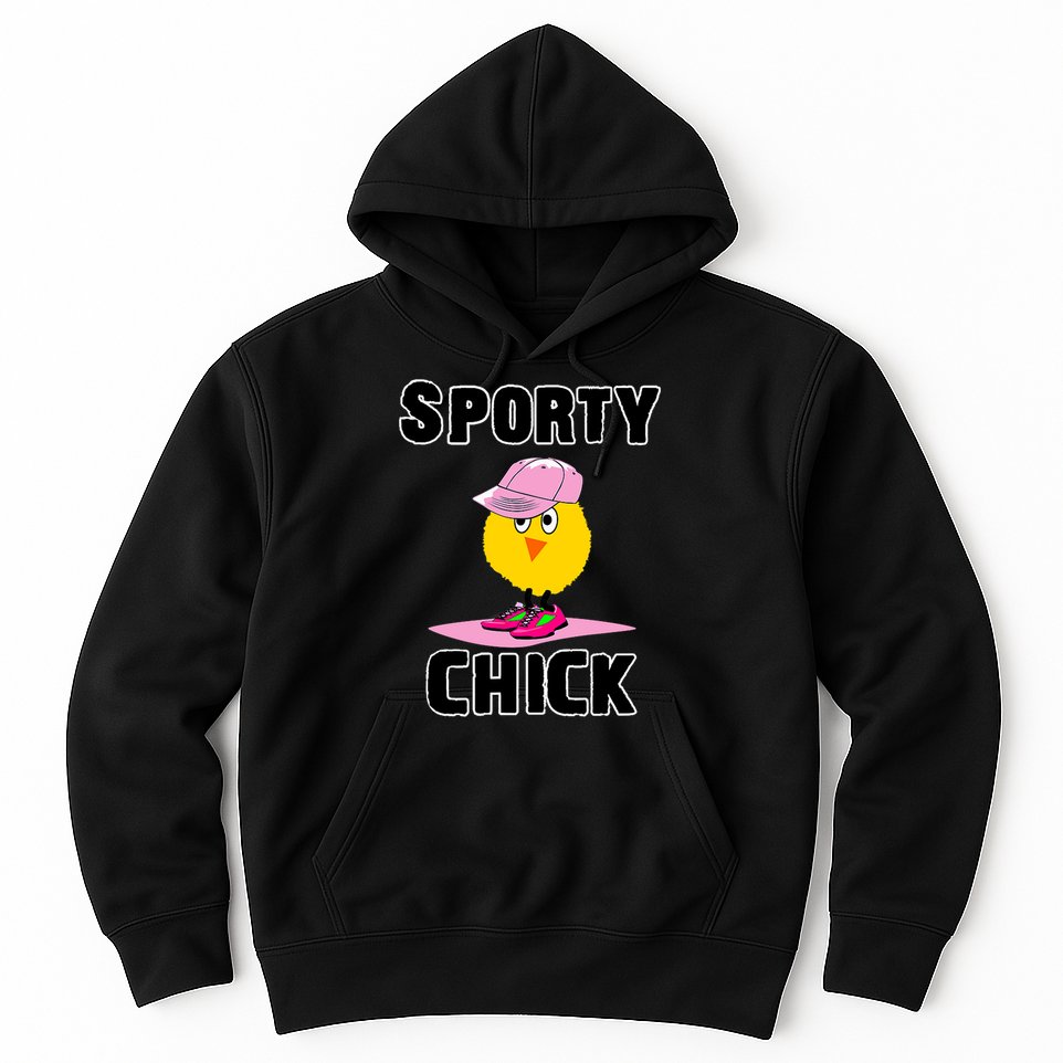 Sporty Chick Fun Womens Sports Cute Pink Softball Cap Shoes Hoodie