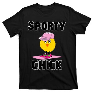 Sporty Chick Fun Womens Sports Cute Pink Softball Cap Shoes T-Shirt