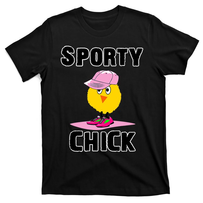 Sporty Chick Fun Womens Sports Cute Pink Softball Cap Shoes T-Shirt