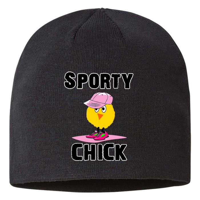 Sporty Chick Fun Womens Sports Cute Pink Softball Cap Shoes Sustainable Beanie