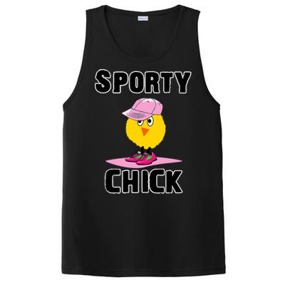 Sporty Chick Fun Womens Sports Cute Pink Softball Cap Shoes PosiCharge Competitor Tank