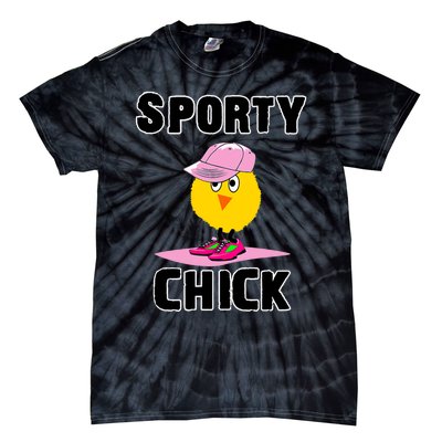 Sporty Chick Fun Womens Sports Cute Pink Softball Cap Shoes Tie-Dye T-Shirt