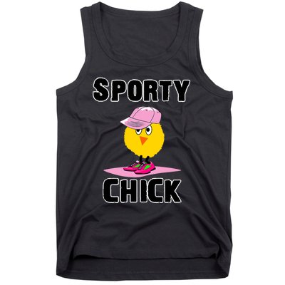 Sporty Chick Fun Womens Sports Cute Pink Softball Cap Shoes Tank Top