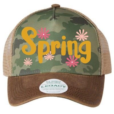 Spring Cute Floral Season Legacy Tie Dye Trucker Hat