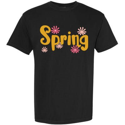 Spring Cute Floral Season Garment-Dyed Heavyweight T-Shirt