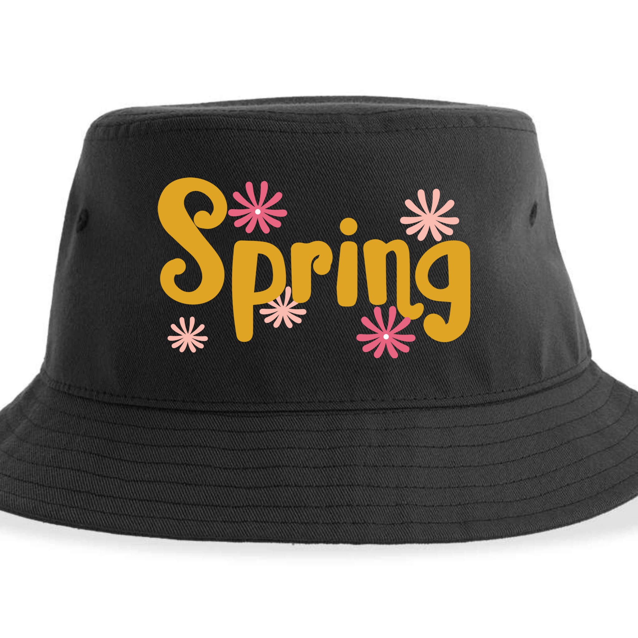 Spring Cute Floral Season Sustainable Bucket Hat