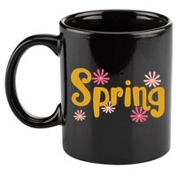 Spring Cute Floral Season 11oz C Handle Ceramic Mug