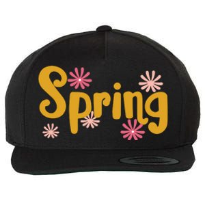 Spring Cute Floral Season Wool Snapback Cap