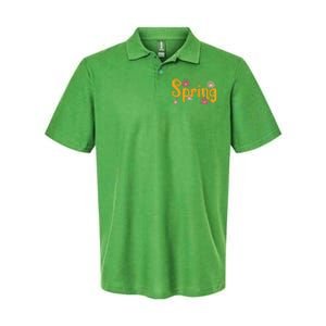 Spring Cute Floral Season Softstyle Adult Sport Polo