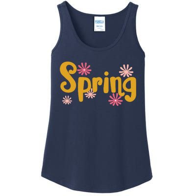 Spring Cute Floral Season Ladies Essential Tank