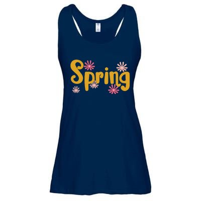 Spring Cute Floral Season Ladies Essential Flowy Tank