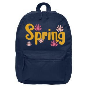 Spring Cute Floral Season 16 in Basic Backpack