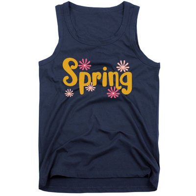 Spring Cute Floral Season Tank Top