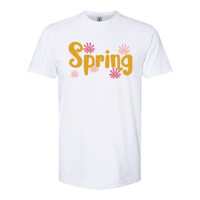 Spring Cute Floral Season Softstyle® CVC T-Shirt