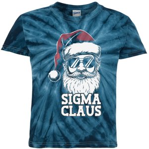 Sigma Claus Funny Christmas Santa Claus Sarcastic Joke Kids Tie-Dye T-Shirt